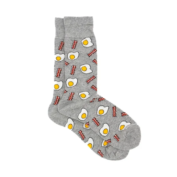 Men’s Bacon & Egg Socks