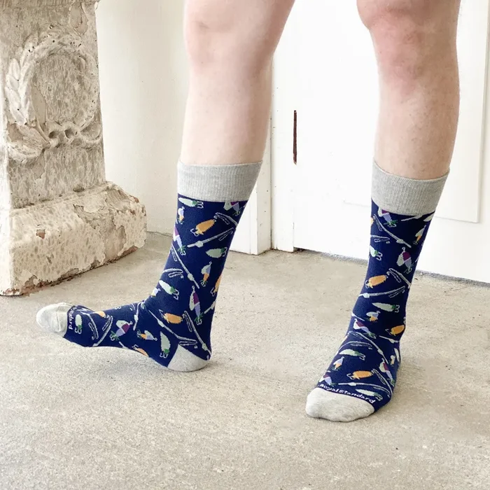 Men’s Fishing Lure Socks