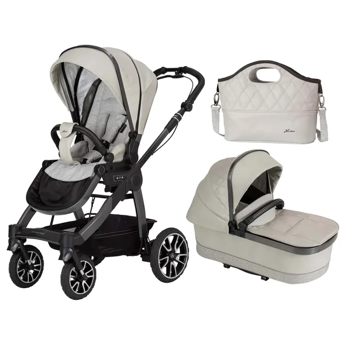 Mercedes Avantgarde All-Terrain GTR Stroller inc. Carrycot – Opalith