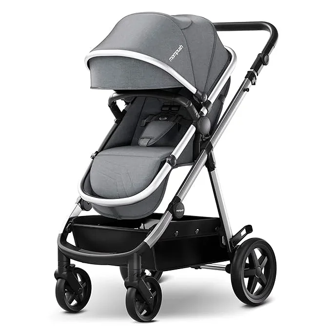 Meteor Stroller – Grey / Silver Frame