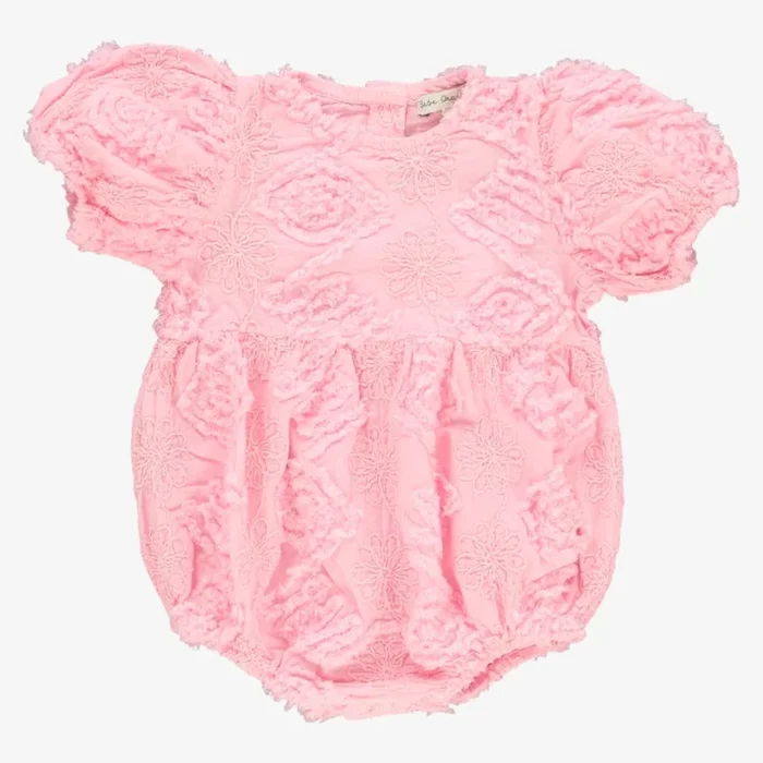 Mia Romper – Seashell Pink
