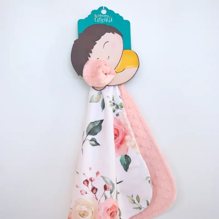 Mini Minky – Peach Floral