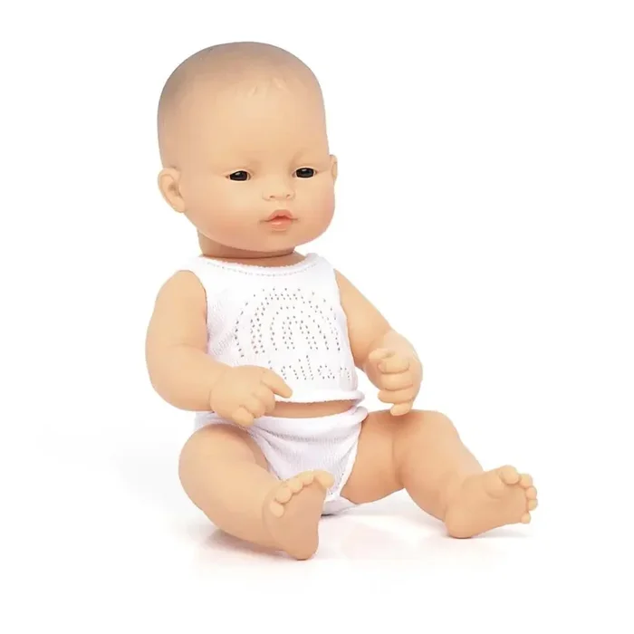 Miniland Baby Doll | Asian Girl 12 5/8″
