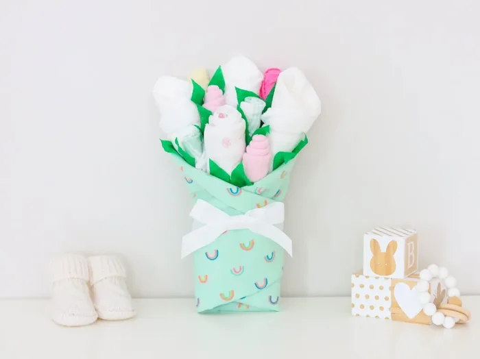 Mint Rainbow Baby Gift Set