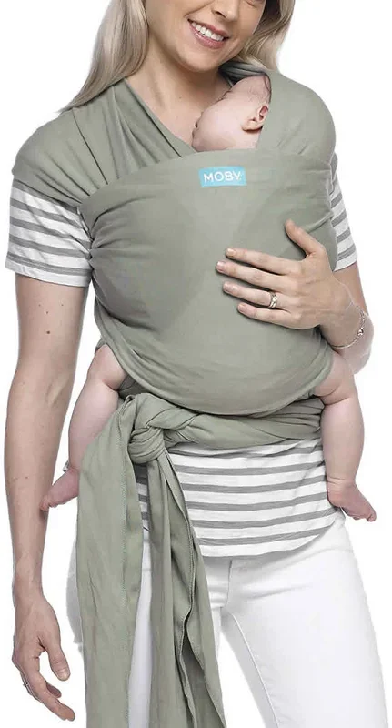 Moby Classic Cotton Wrap Baby Carrier – Pear