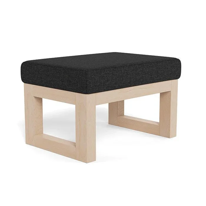 Monte Design – Joya Ottoman – Clear Maple Base