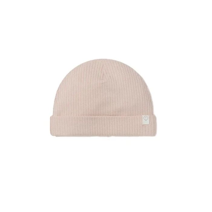 MORI Ribbed Hat – Blush