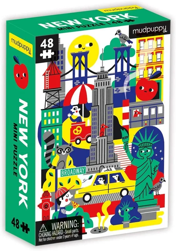 Mudpuppy 48 Piece Mini Puzzle – New York