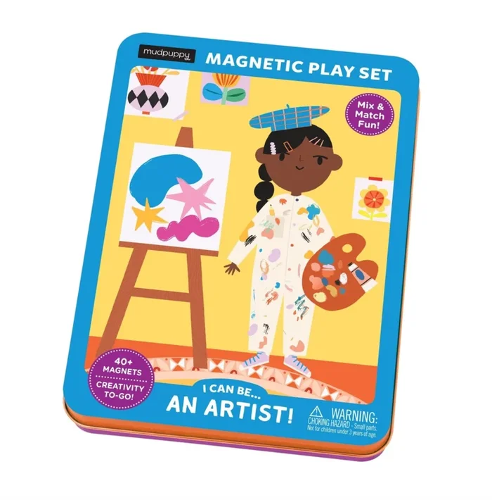Mudpuppy I Can Be An Artist Magnetic Dress-up