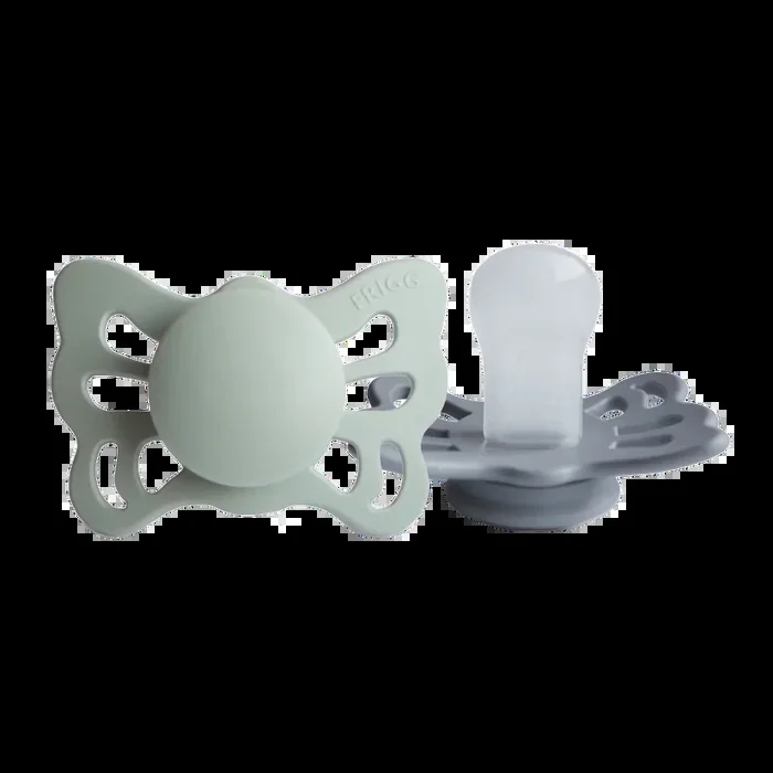 MUSHIE Frigg Butterfly Anatomical Silicone Baby Pacifier