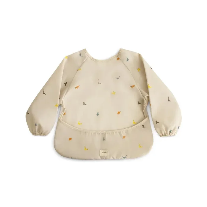 Mushie Long Sleeve Bib – Dinos