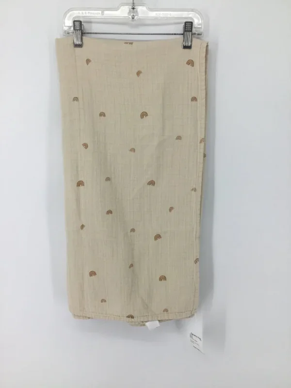 Mushie Tan Print Blanket