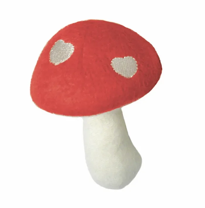 Mushroom Rattle – Red