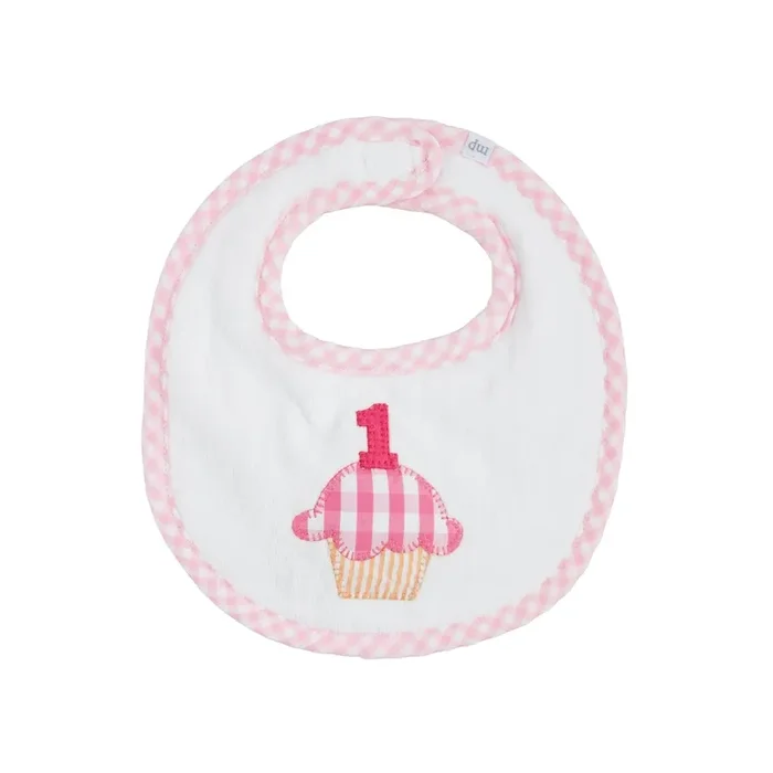 Musical Birthday Bib – Pink