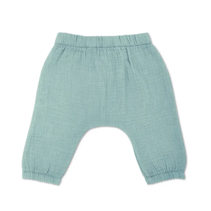 Muslin Pants – Teal