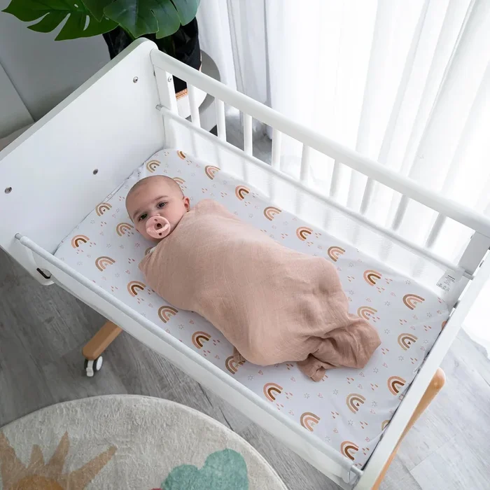 Muslin Swaddle Blankets – Pack of 4 in Pacific, Cedar, Sage, and Blush