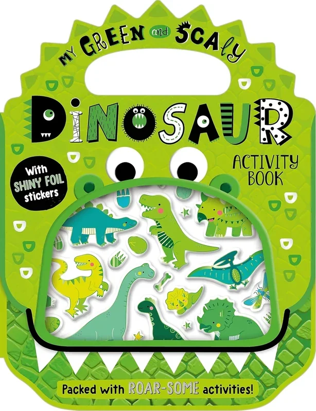 My Green and Scaly Dinosaur Activity Book