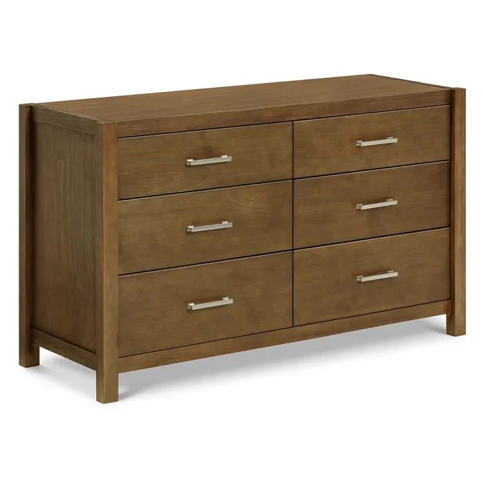 Namesake Hemsted 6-Drawer Assembled Dresser | Walnut Driftwood
