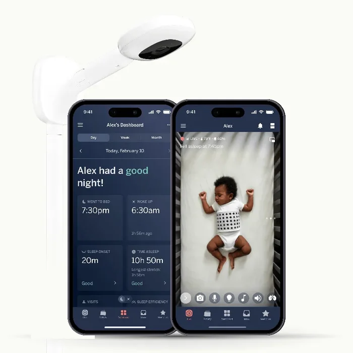 Nanit Pro Smart Baby Monitor & Wall Mount Gen 2
