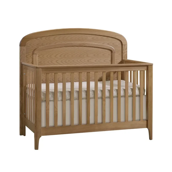 Natart Palo ”5-in-1” Convertible Crib with Arched Molding (w/out rails)
