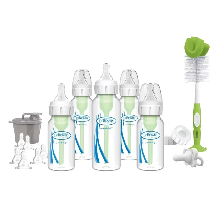 Natural Flow Anti-Colic Options+ Narrow Baby Bottle Gift Set