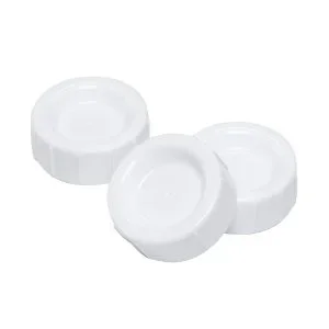 Natural Flow Standard Storage Travel Caps Replacement – 3 Pack