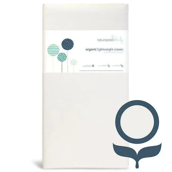 Naturepedic Organic Lightweight 2-Stage Crib Mattress