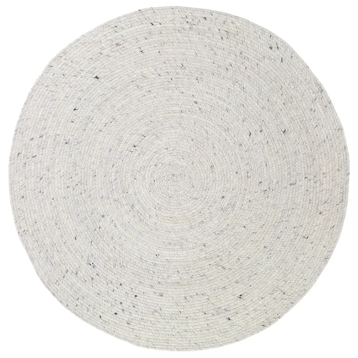 Neethu Natural M Felted Wool Rug