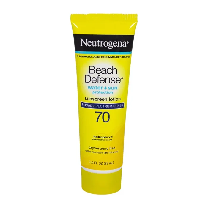 Neutrogena Beach Defense Sunscreen Lotion SPF 70 – 1 oz.