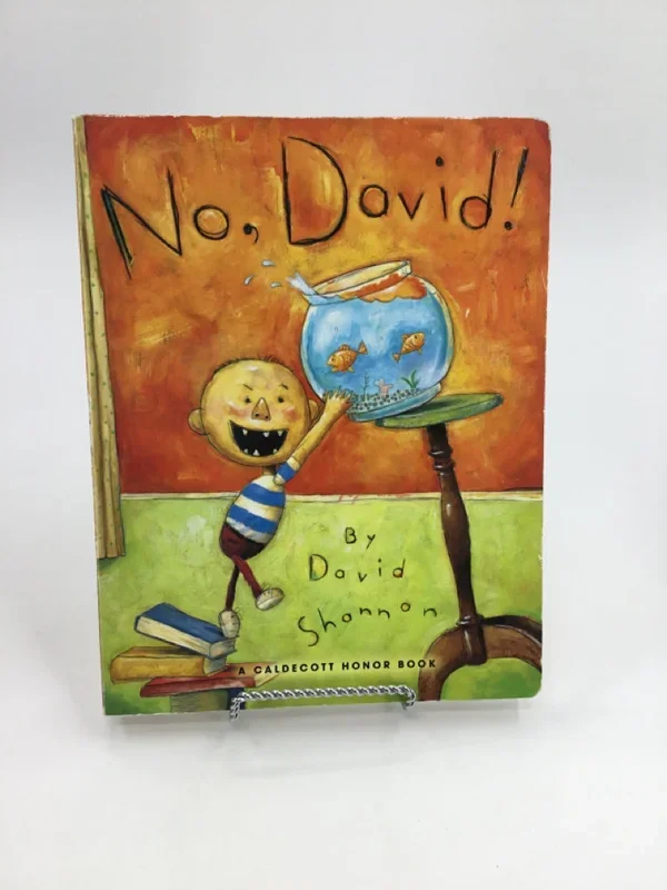 No, David! Board Book