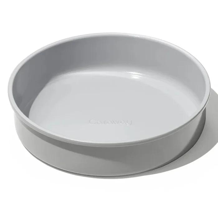 Nonstick Ceramic Round Baking Pan – Gray