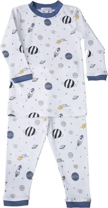 Noomie 2 Piece Pajamas – Blue Universe (18-24M)