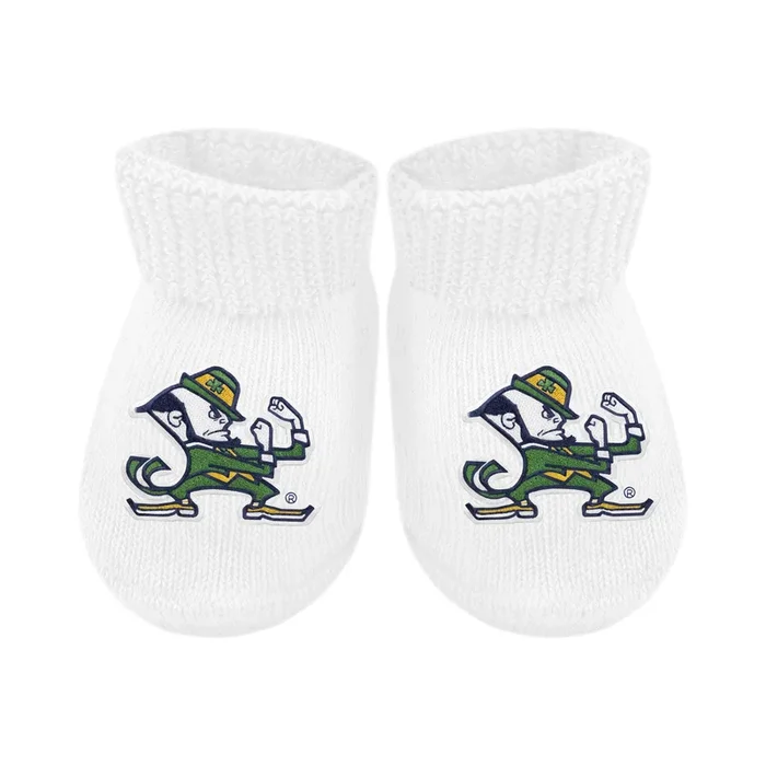 Notre Dame Newborn Booties