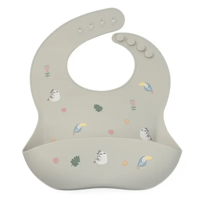 noüka Design Bib – Sloth Jungle