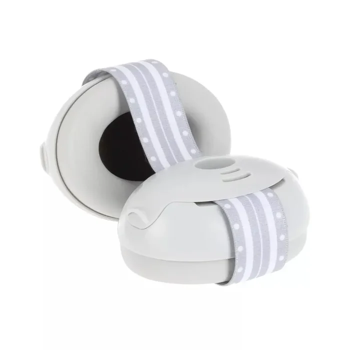 NUBY BABY EARMUFFS WITH TRAVEL BAG – GRAY