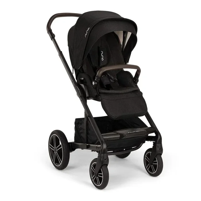 Nuna MIXX Next Pushchair – Caviar (Chocolate Leatherette)