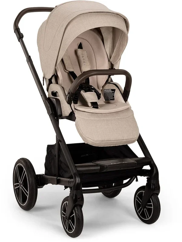Nuna MIXX Next Stroller with Magnetic Buckle – Biscotti