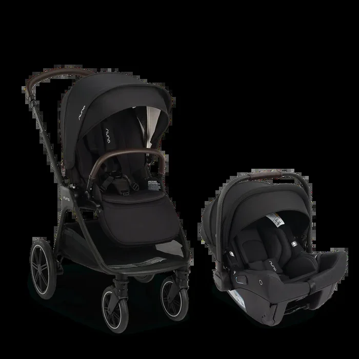 Nuna Pipa urbn + TRIV LX Travel System in Caviar