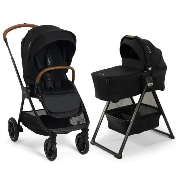 Nuna TRIV Next Stroller + TRIV Bassinet + Stand Stroller Bundle