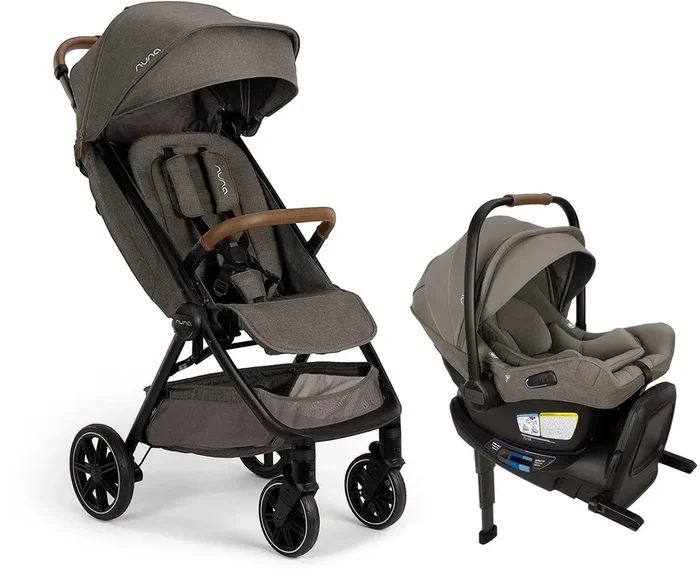 Nuna TRVL LX + PIPA Aire RX Travel System Bundle – Granite