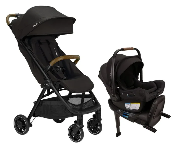 Nuna TRVL + PIPA Aire RX Travel System Bundle – Caviar