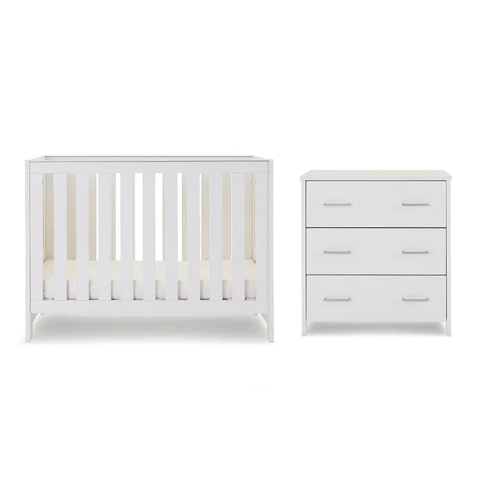 Obaby Nika Mini 2 Piece Room Set – White Wash