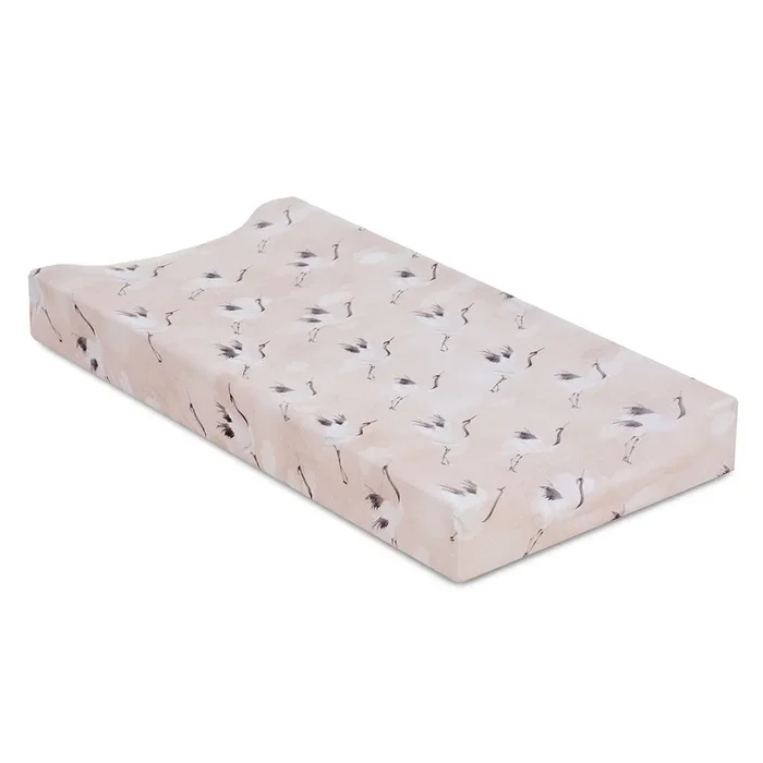 Oilo Crane Jersey Changing Pad Cover