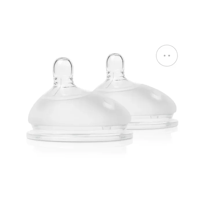 Olababy GentleBottle Silicone Replacement Nipple – 2 Pack