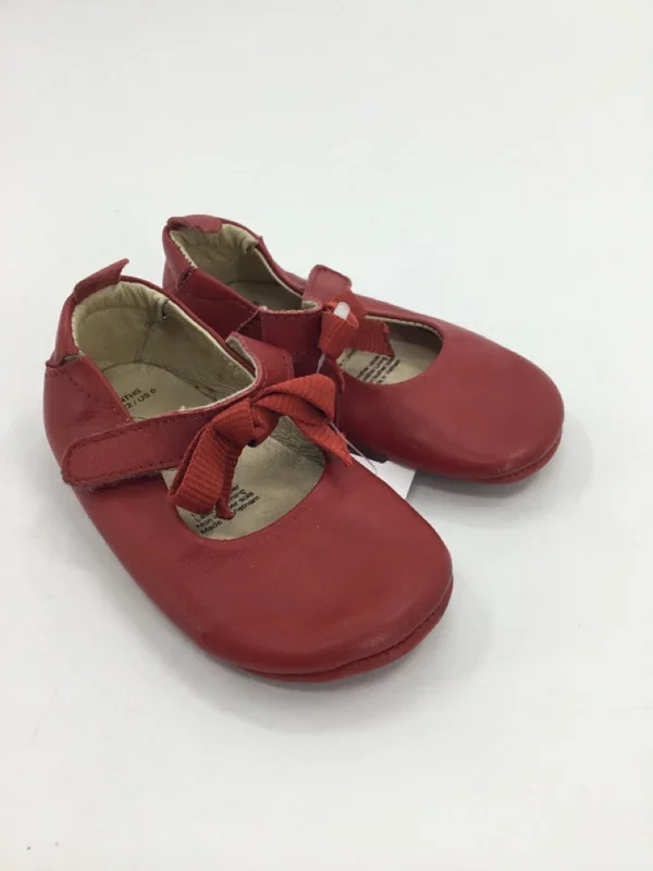 Old Soles Child Size 6 Toddler Red Dress Shoes