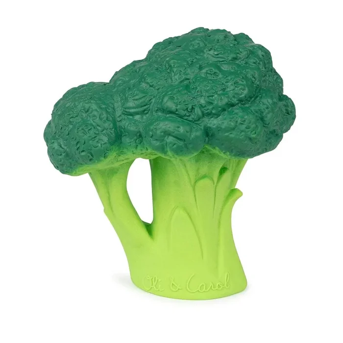 Oli & Carol Brucy the Broccoli | Teether + Bath Toy