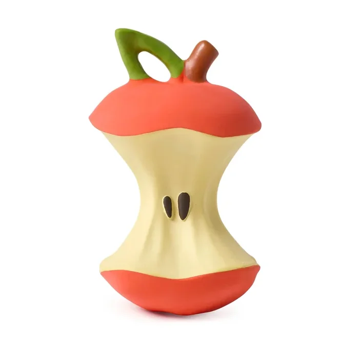 Oli & Carol Pepa the Apple | Teether + Bath Toy