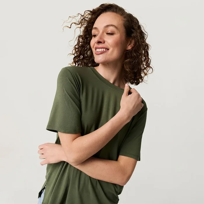 Olive Women’s Loose Tee