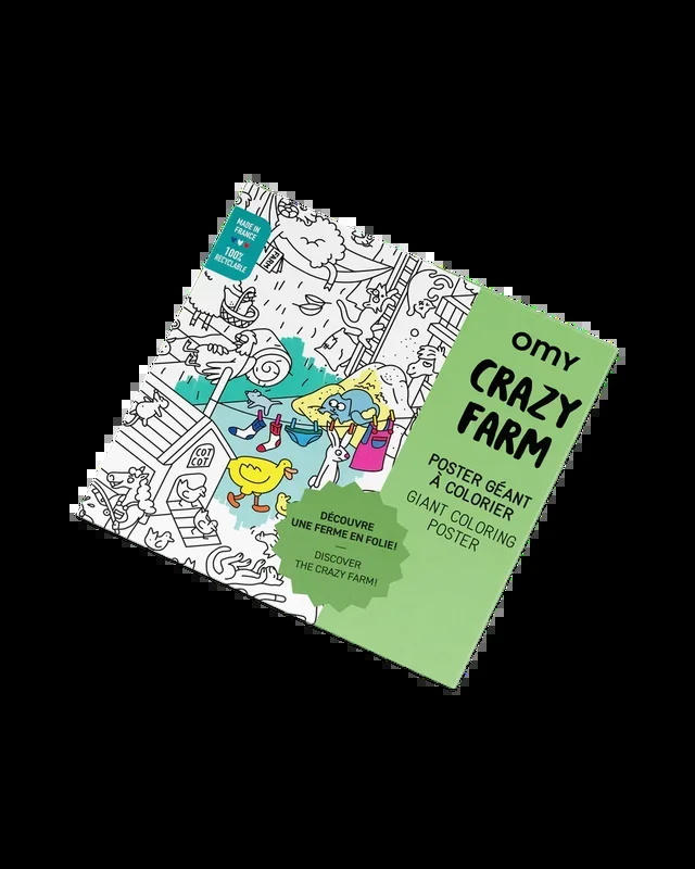 OMY – Crazy Farm – Giant Poster