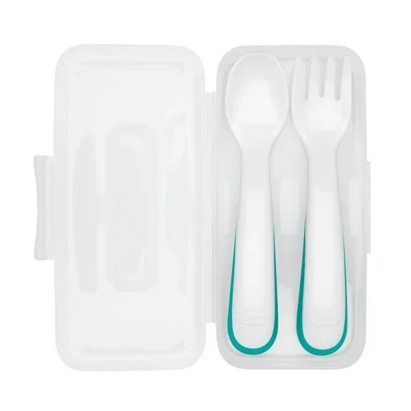 On the Go Plastic Fork & Spoon